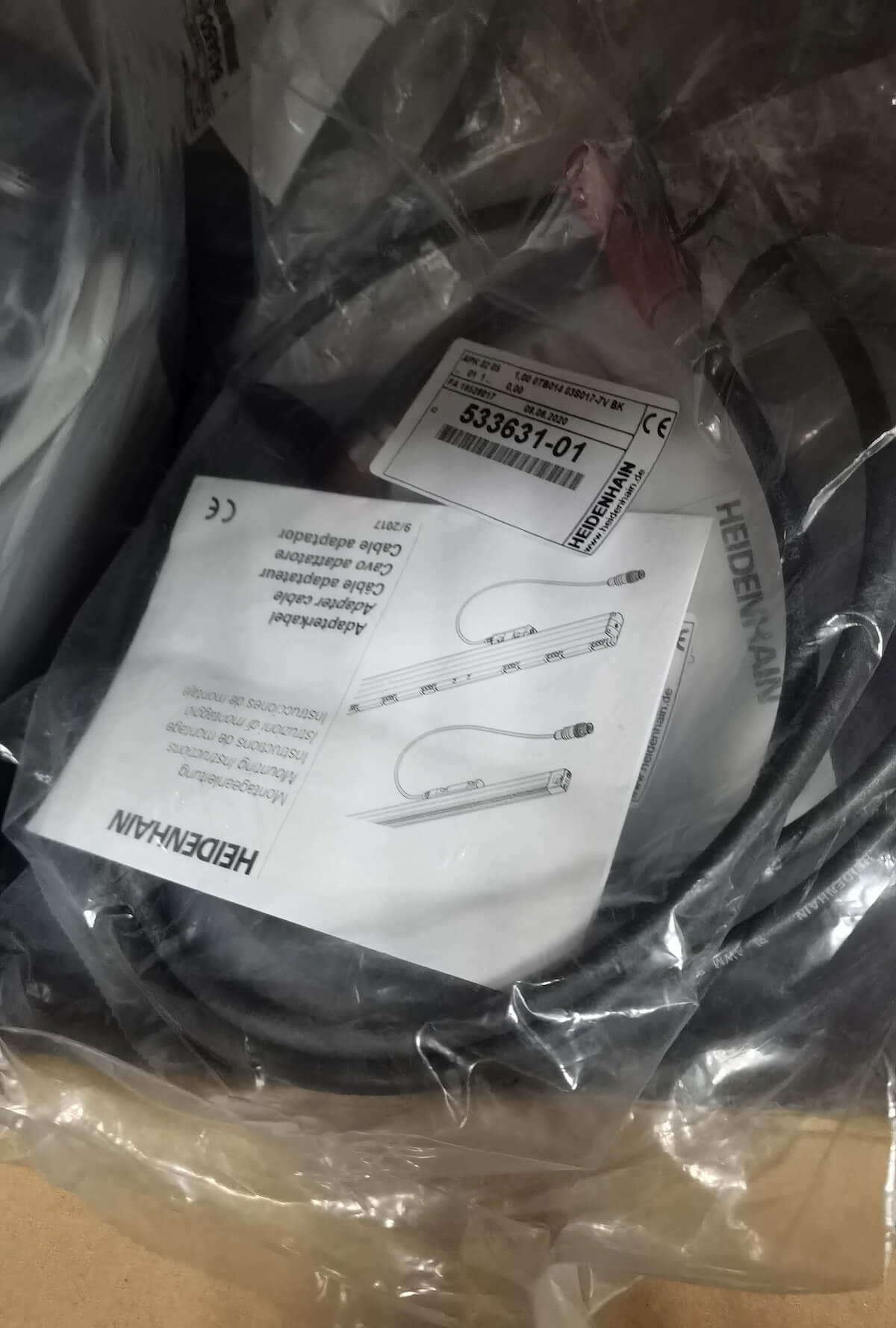 HEIDENHAIN 电缆 354411-05 VBK 03 55 5,00