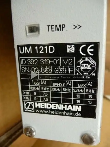 海德汉代理 HEIDENHAIN 变频器 667633-01 UM 122D
