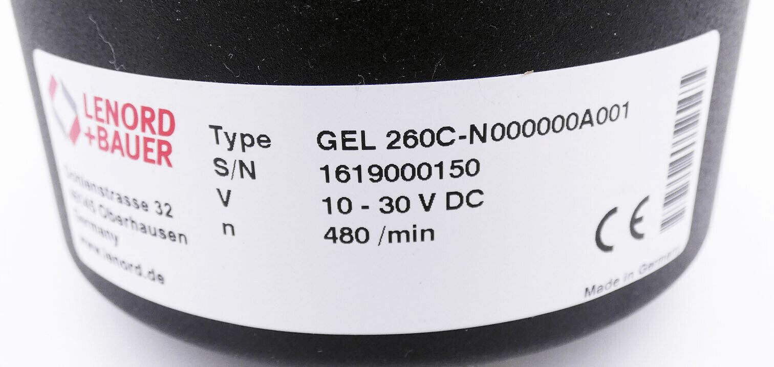 LENORD+BAUER 兰宝编码器 GEL 260C-N000000A001