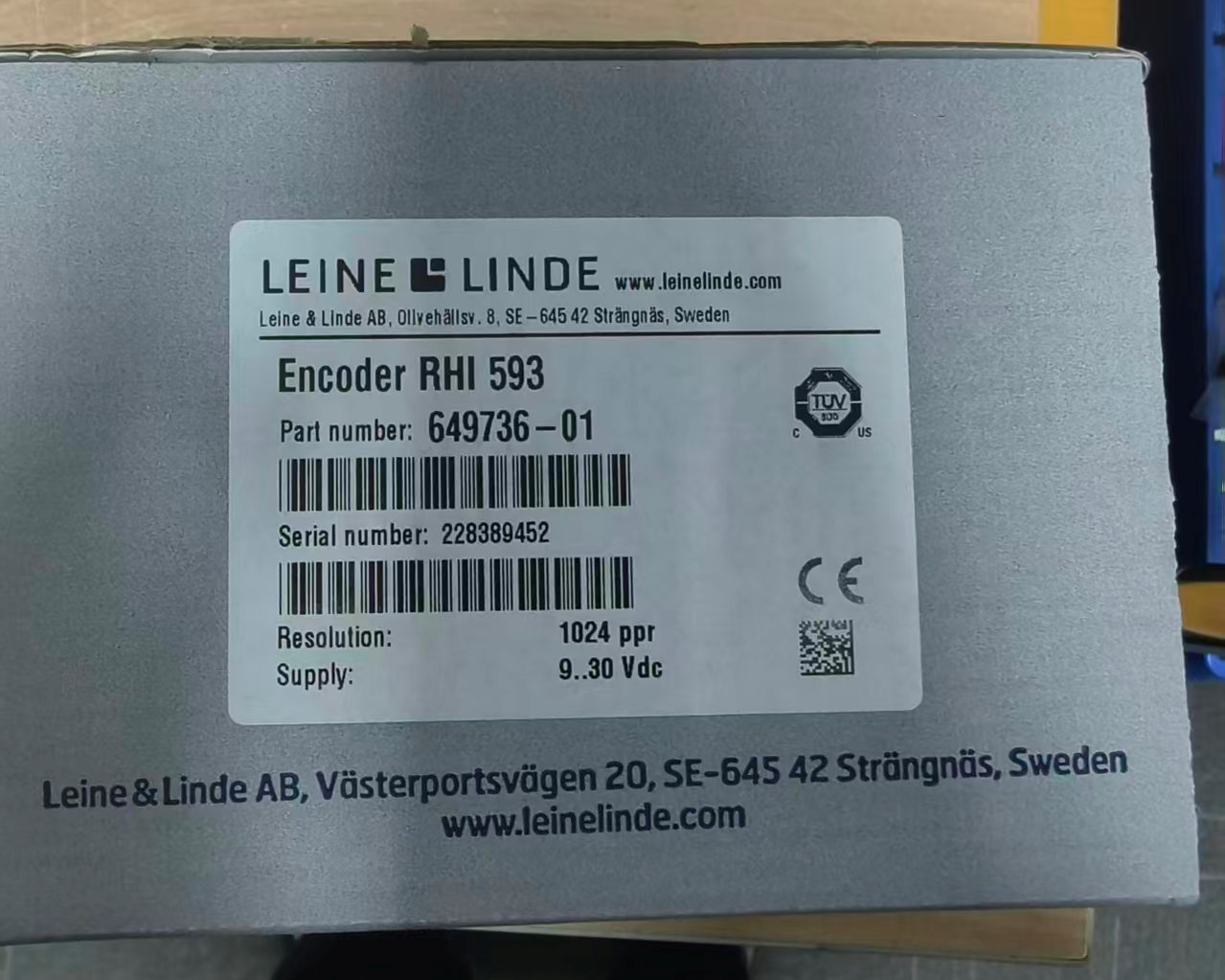LEINE LINDE/莱英林德 编码器734385-01